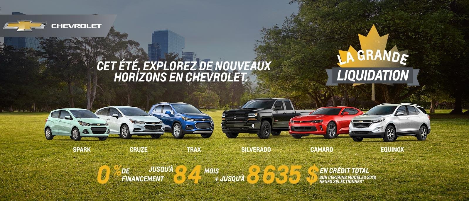 Concessionnaires Chevrolet du Québec